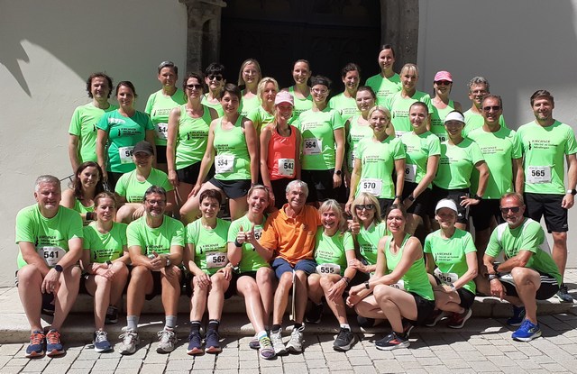 Der Laufkurs des TSV Nördlingen beim Nördlinger Stadtlauf 2023