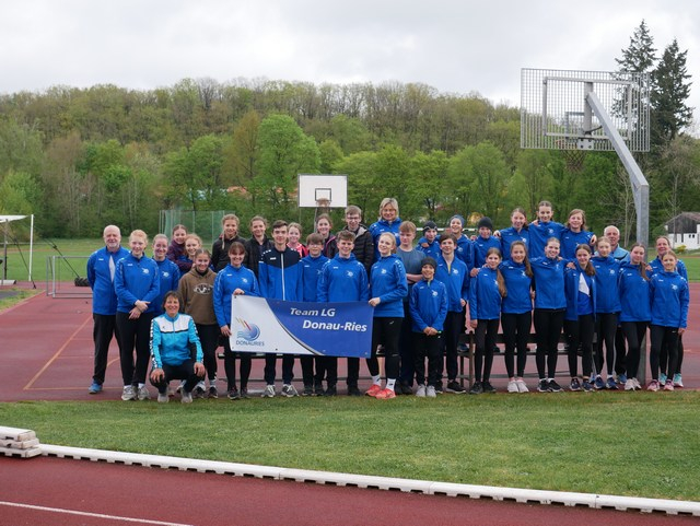 Jugend-Trainingslager der LG Donau-Ries 	